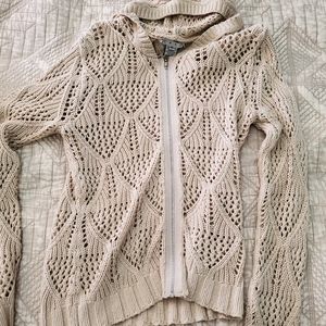 Cabi by the sea zip up sweater